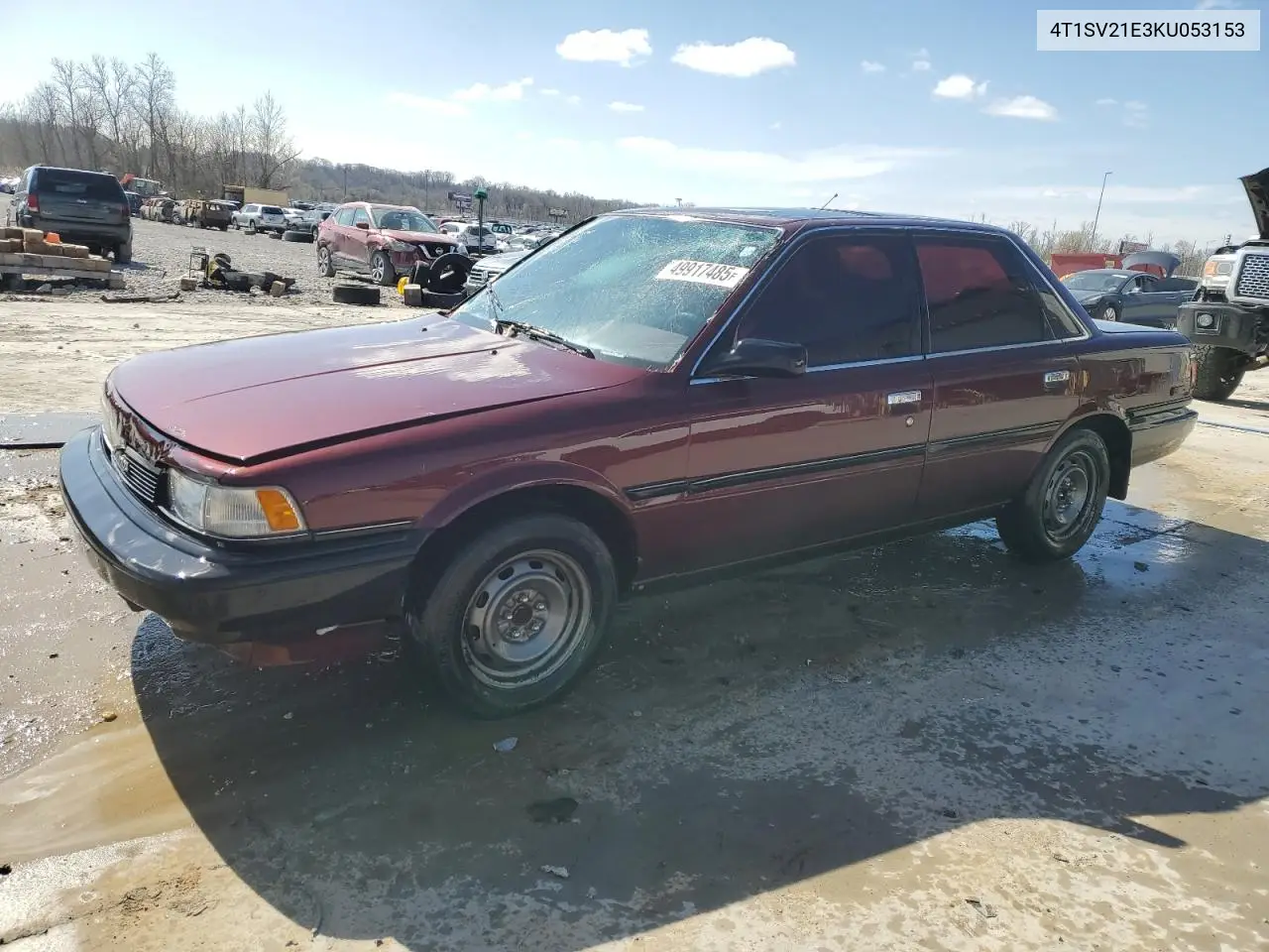 4t1sv21e3ku053153 4T1SV21E3KU053153 1989 Toyota Camry Dlx