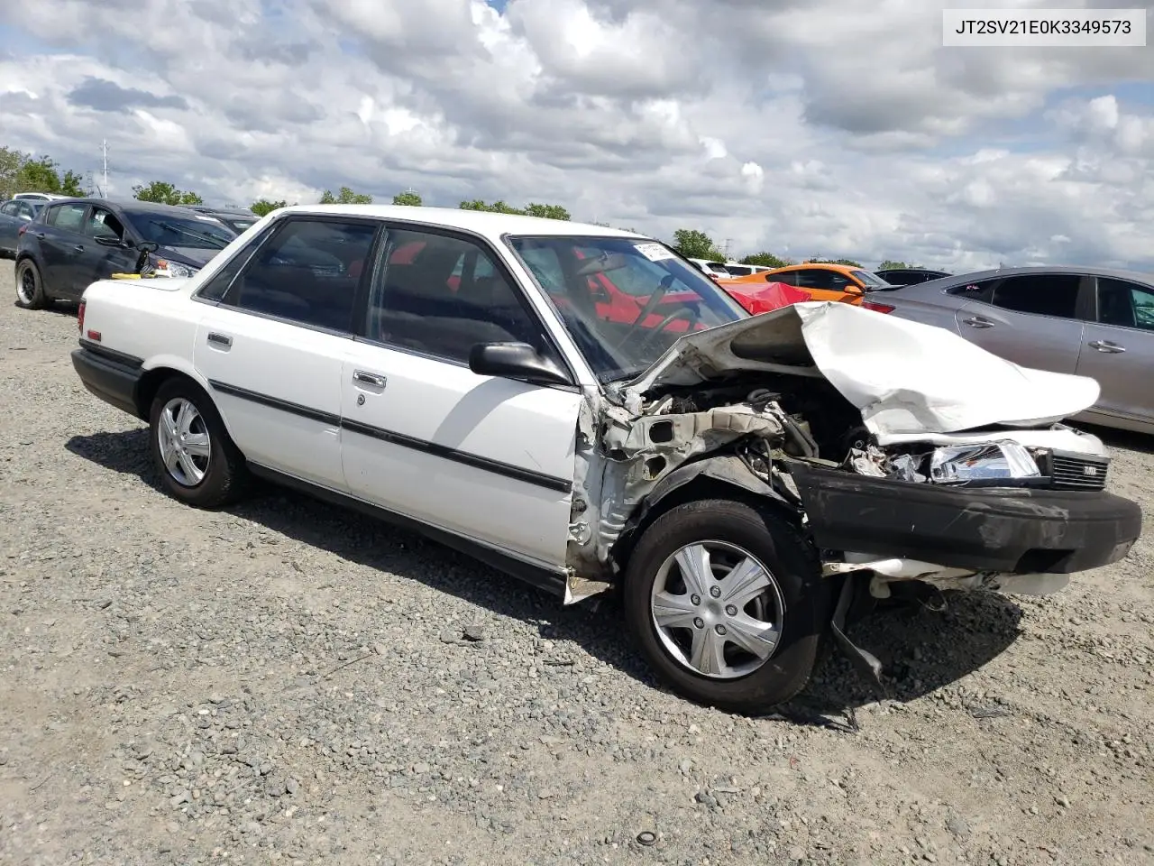 1989 Toyota Camry Dlx VIN: JT2SV21E0K3349573 Lot: 51115505