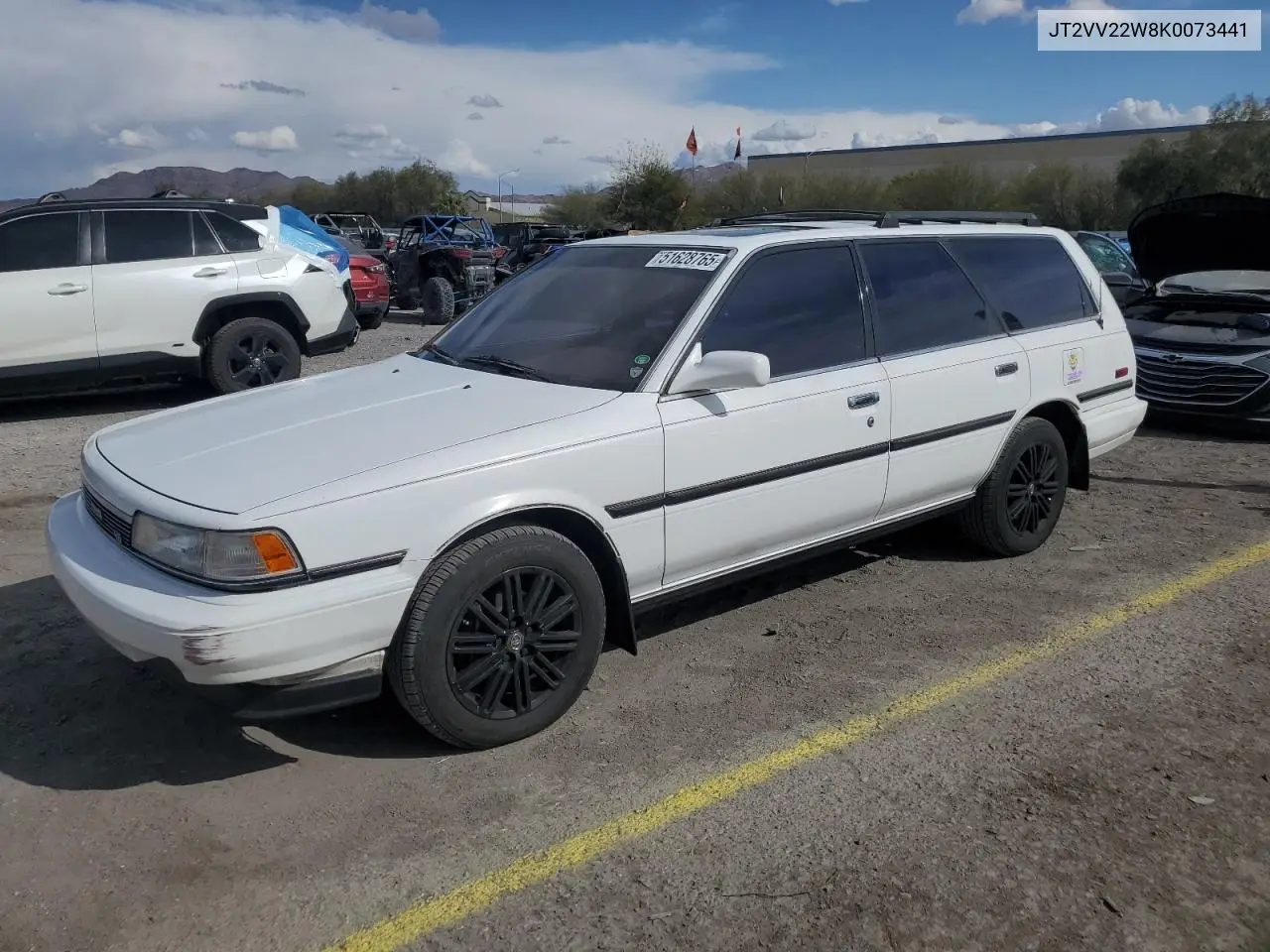 1989 Toyota Camry Le VIN: JT2VV22W8K0073441 Lot: 51628765