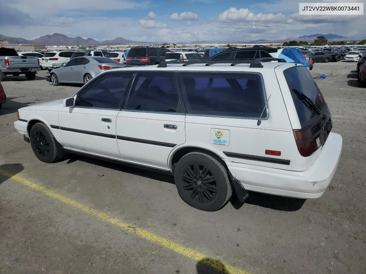 1989 Toyota Camry Le VIN: JT2VV22W8K0073441 Lot: 51628765