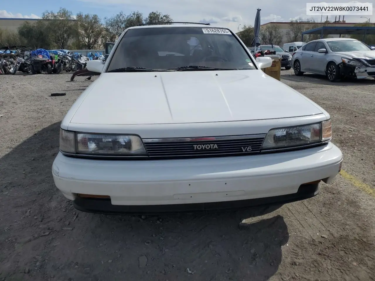 1989 Toyota Camry Le VIN: JT2VV22W8K0073441 Lot: 51628765