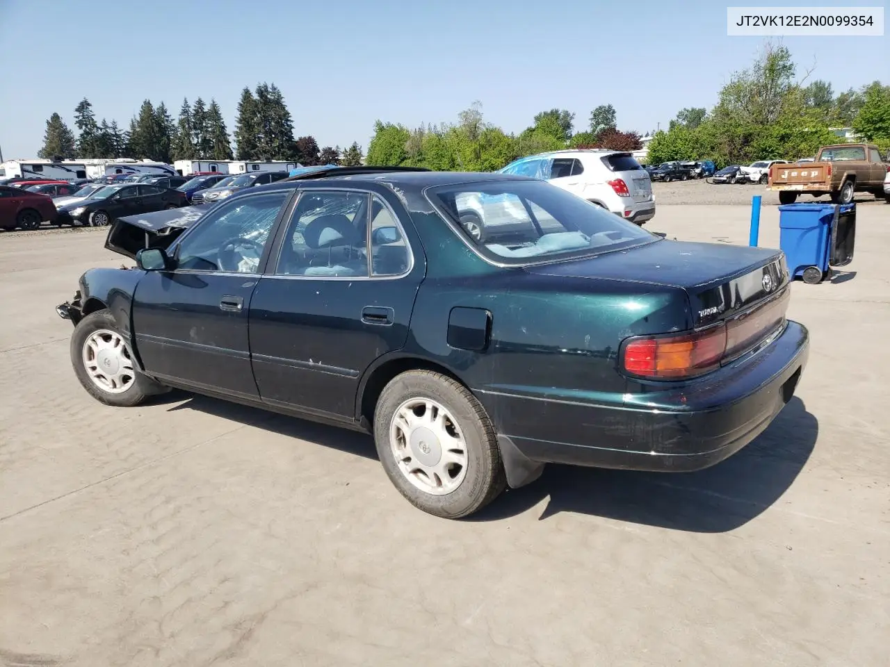 1992 Toyota Camry Le VIN: JT2VK12E2N0099354 Lot: 55098155