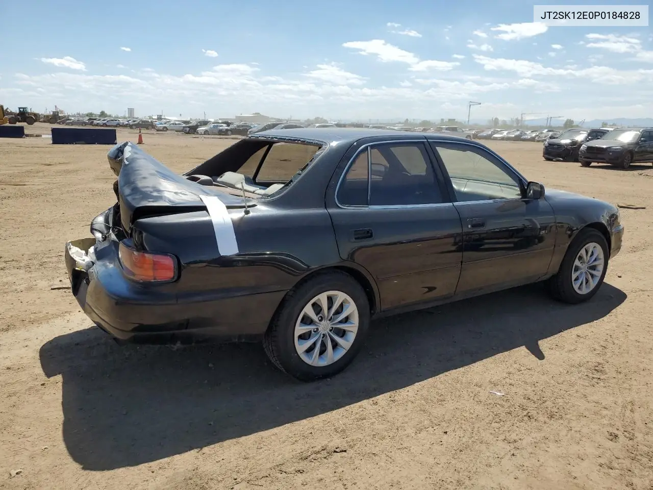 1993 Toyota Camry Le VIN: JT2SK12E0P0184828 Lot: 56061965