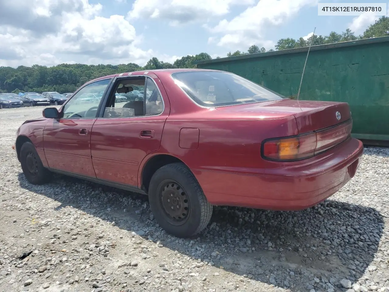 1994 Toyota Camry Le VIN: 4T1SK12E1RU387810 Lot: 62568425