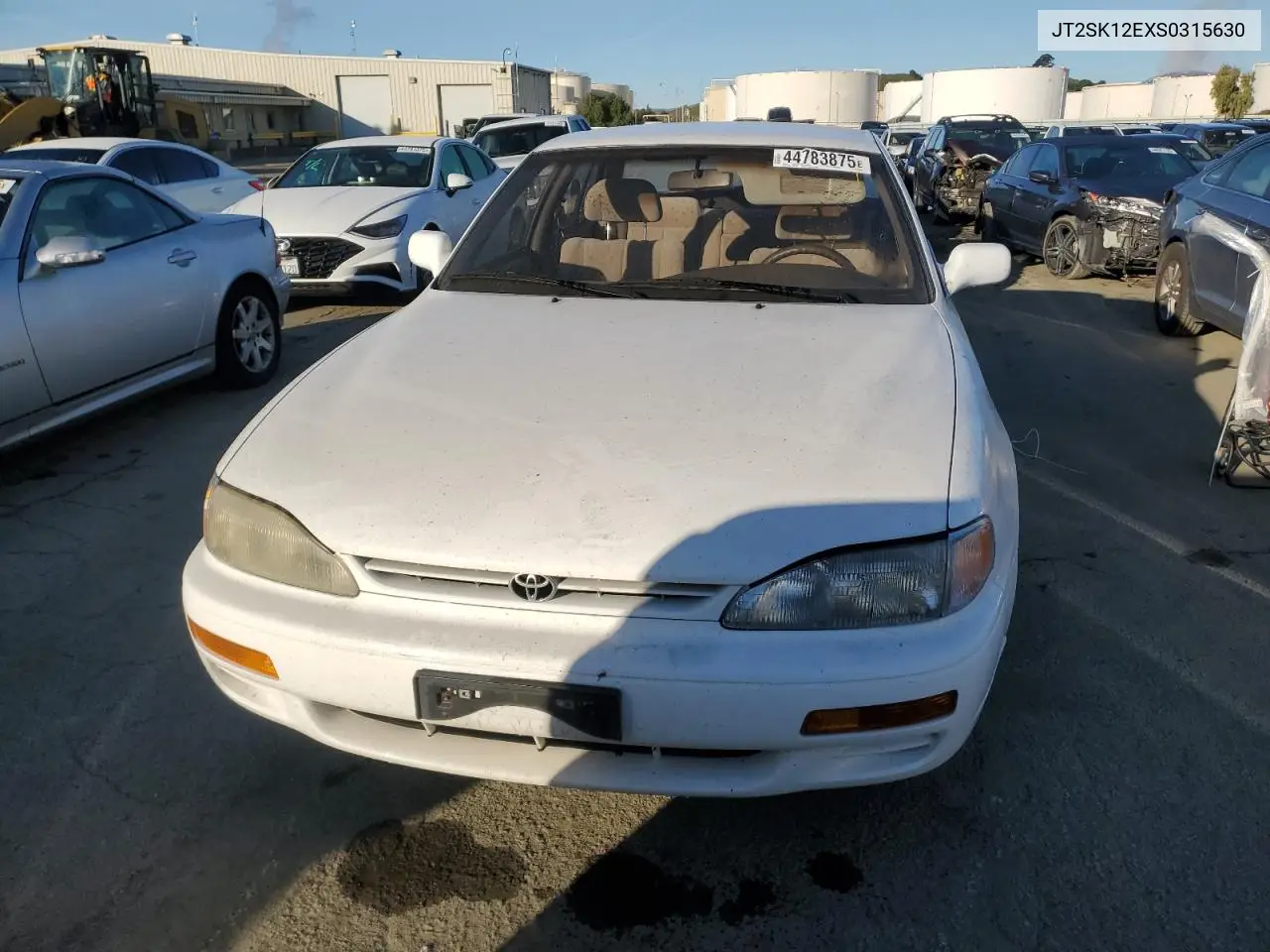 1995 Toyota Camry Le VIN: JT2SK12EXS0315630 Lot: 44783875