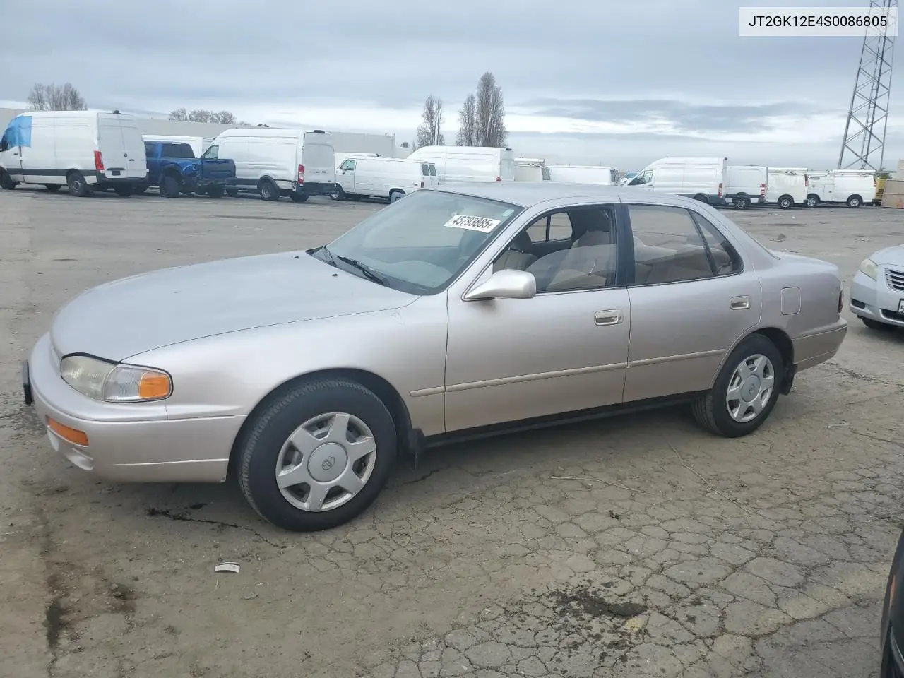 1995 Toyota Camry Le VIN: JT2GK12E4S0086805 Lot: 45793885