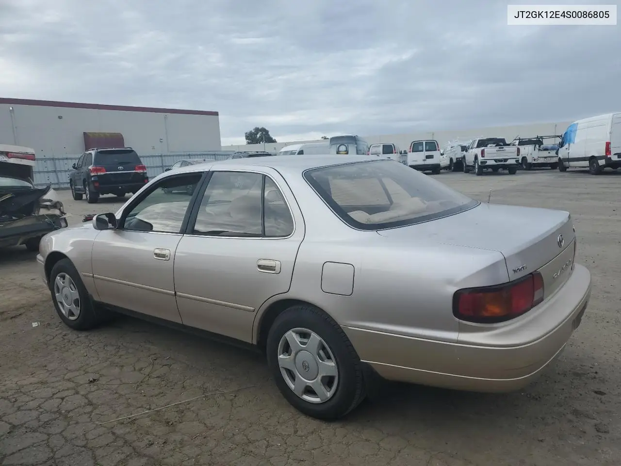 1995 Toyota Camry Le VIN: JT2GK12E4S0086805 Lot: 45793885