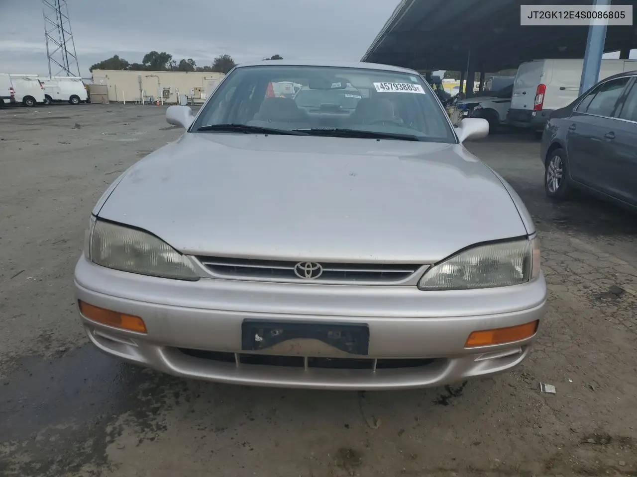 1995 Toyota Camry Le VIN: JT2GK12E4S0086805 Lot: 45793885