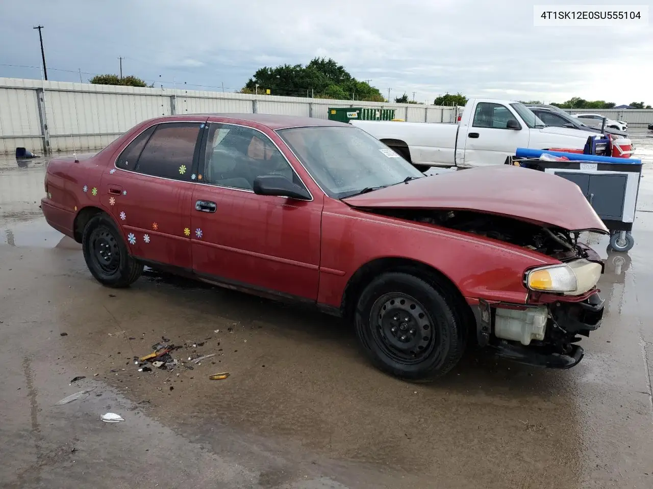 1995 Toyota Camry Le VIN: 4T1SK12E0SU555104 Lot: 55627005