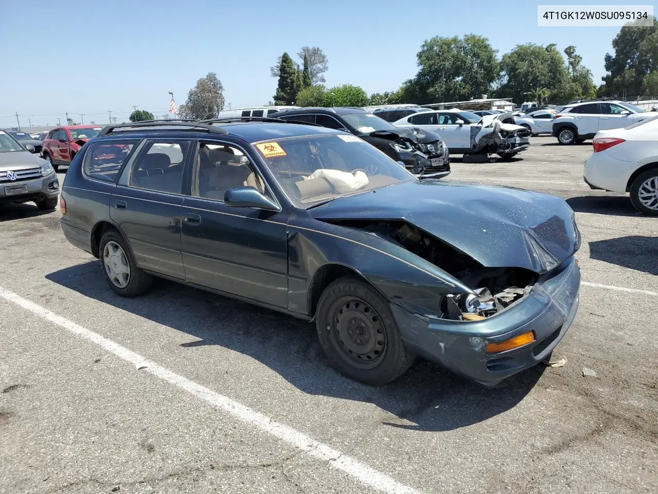 1995 Toyota Camry Le VIN: 4T1GK12W0SU095134 Lot: 57260095