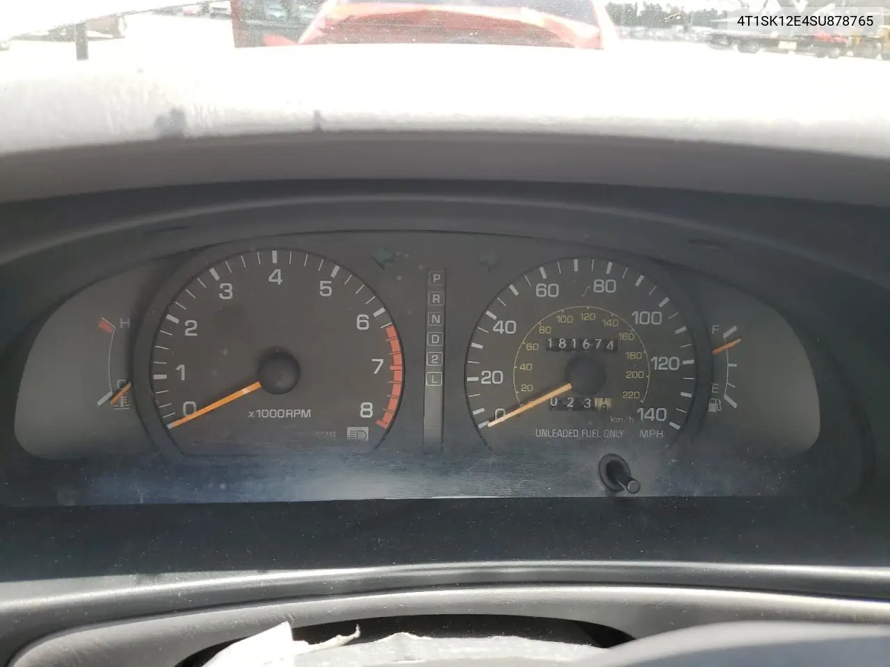 1995 Toyota Camry Le VIN: 4T1SK12E4SU878765 Lot: 57761385