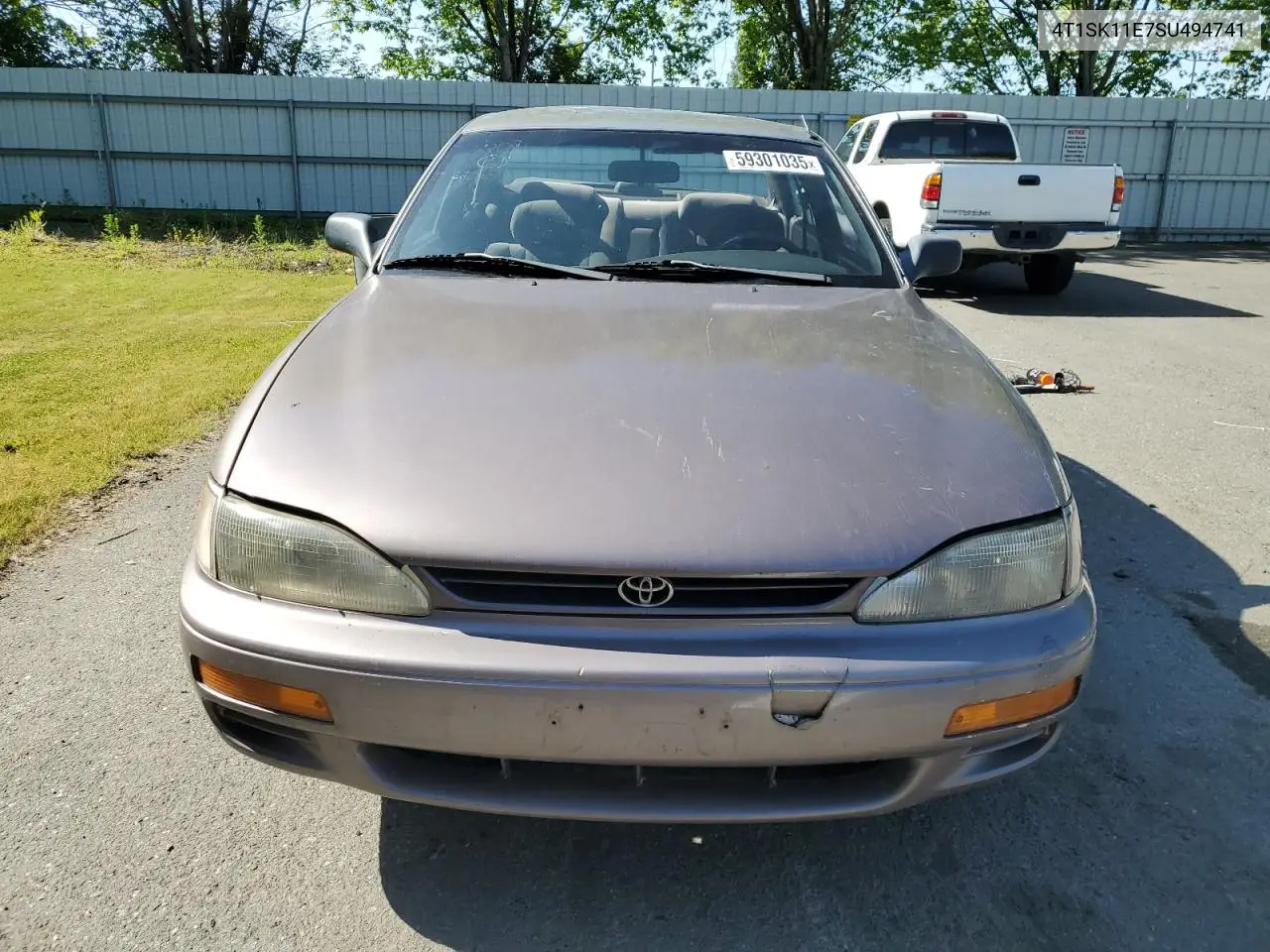 1995 Toyota Camry Dx VIN: 4T1SK11E7SU494741 Lot: 59301035