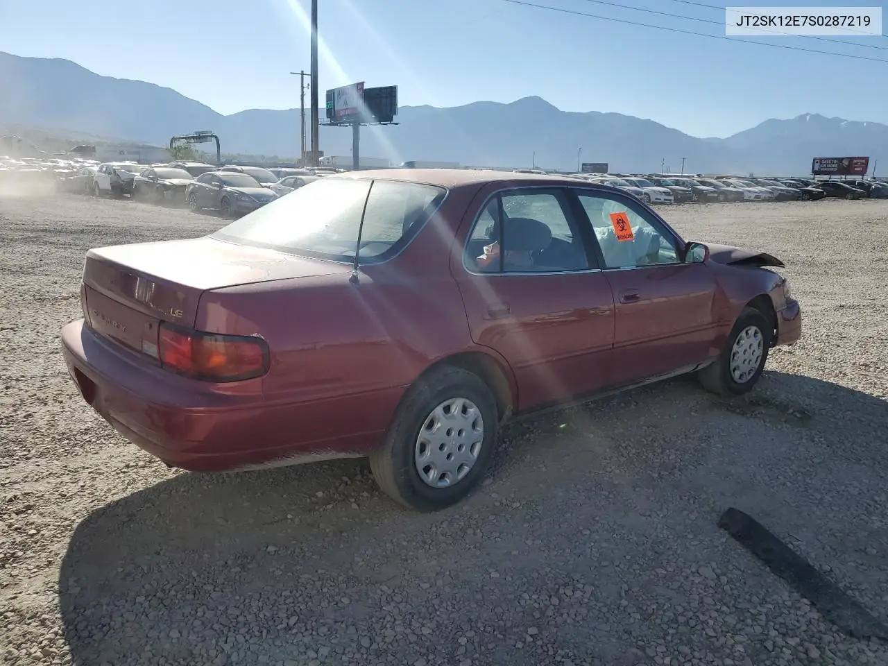 1995 Toyota Camry Le VIN: JT2SK12E7S0287219 Lot: 60117715