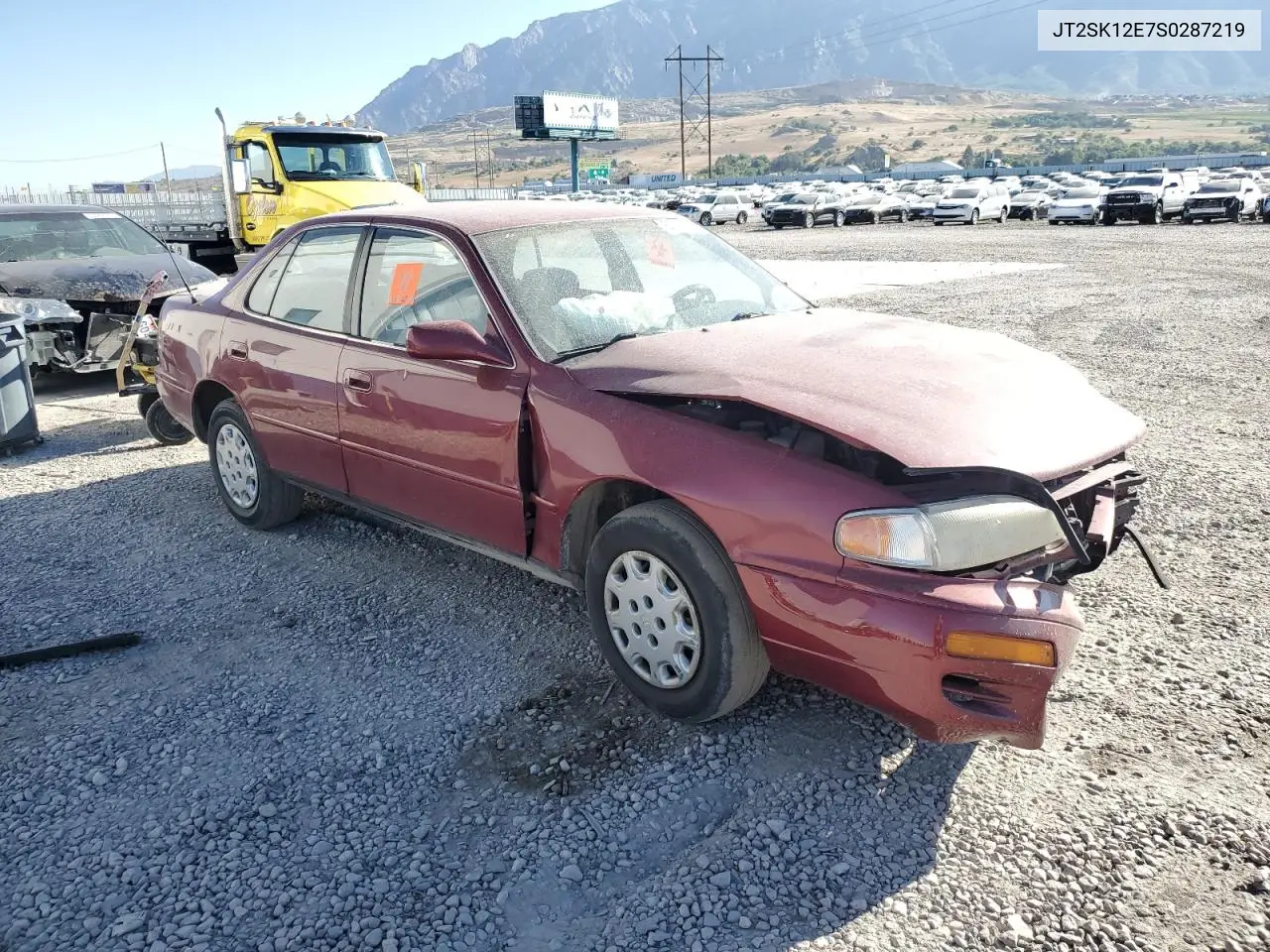 1995 Toyota Camry Le VIN: JT2SK12E7S0287219 Lot: 60117715