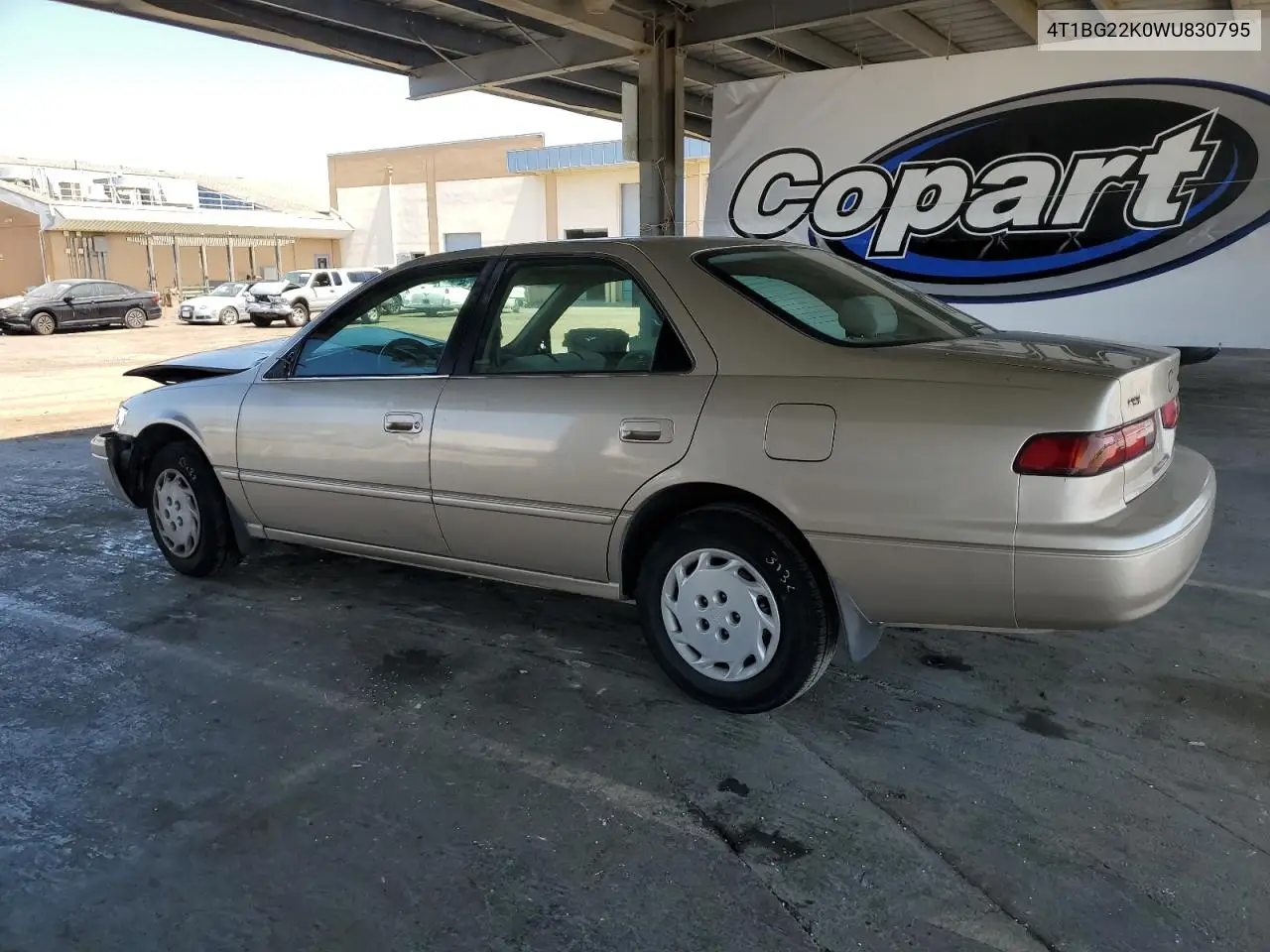 1998 Toyota Camry Ce VIN: 4T1BG22K0WU830795 Lot: 63259375