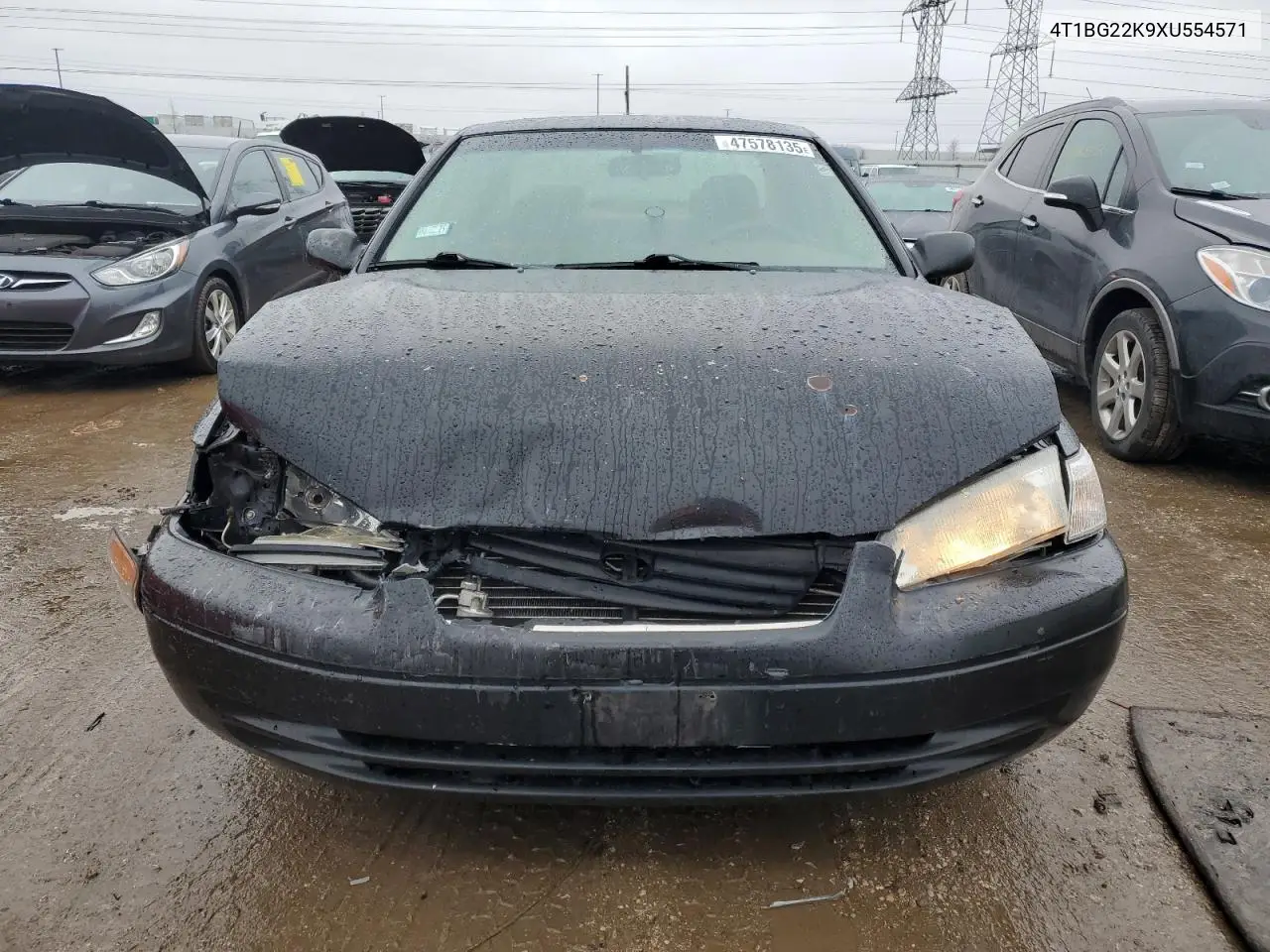 1999 Toyota Camry Ce VIN: 4T1BG22K9XU554571 Lot: 47578135