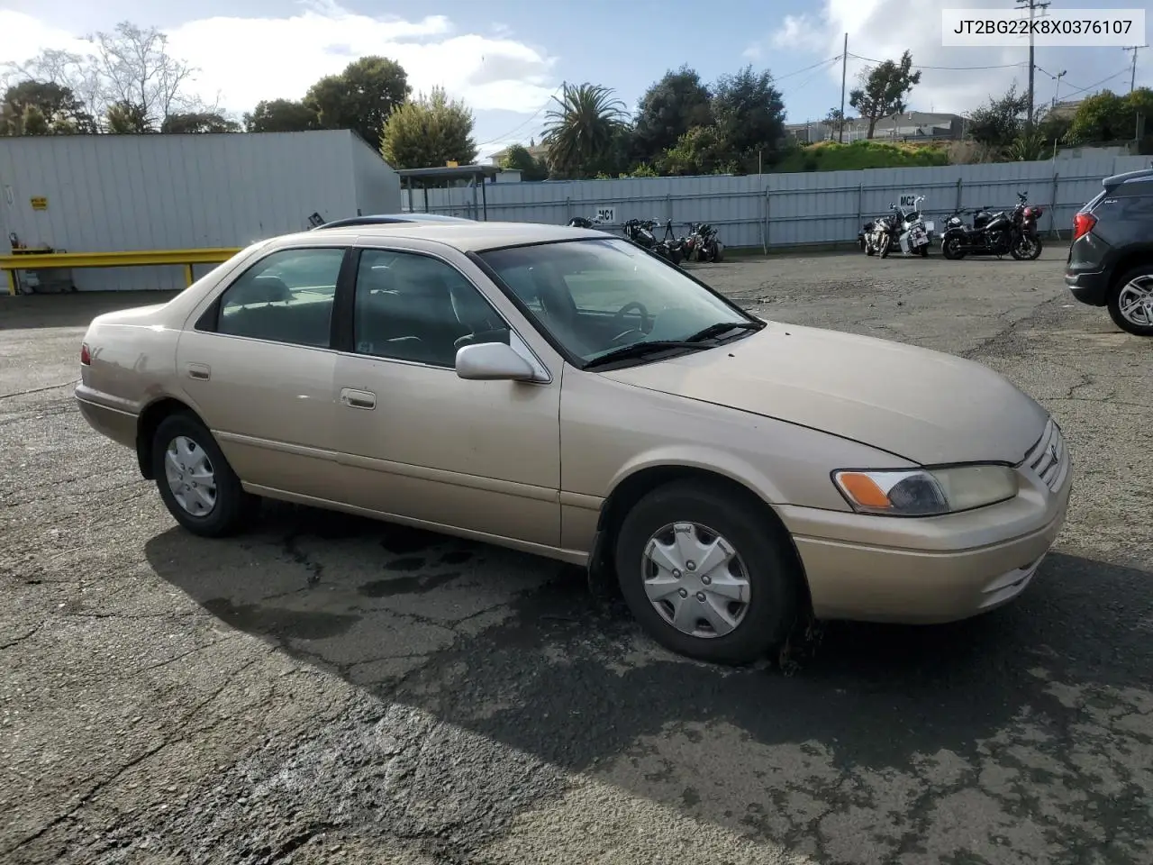 1999 Toyota Camry Le VIN: JT2BG22K8X0376107 Lot: 49145645
