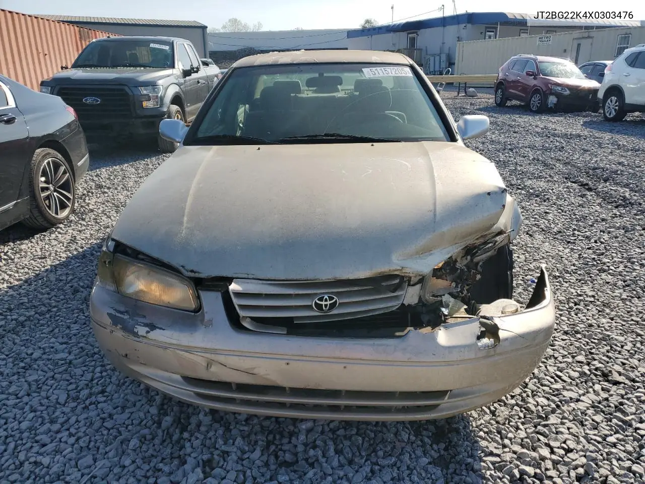 1999 Toyota Camry Le VIN: JT2BG22K4X0303476 Lot: 51157205