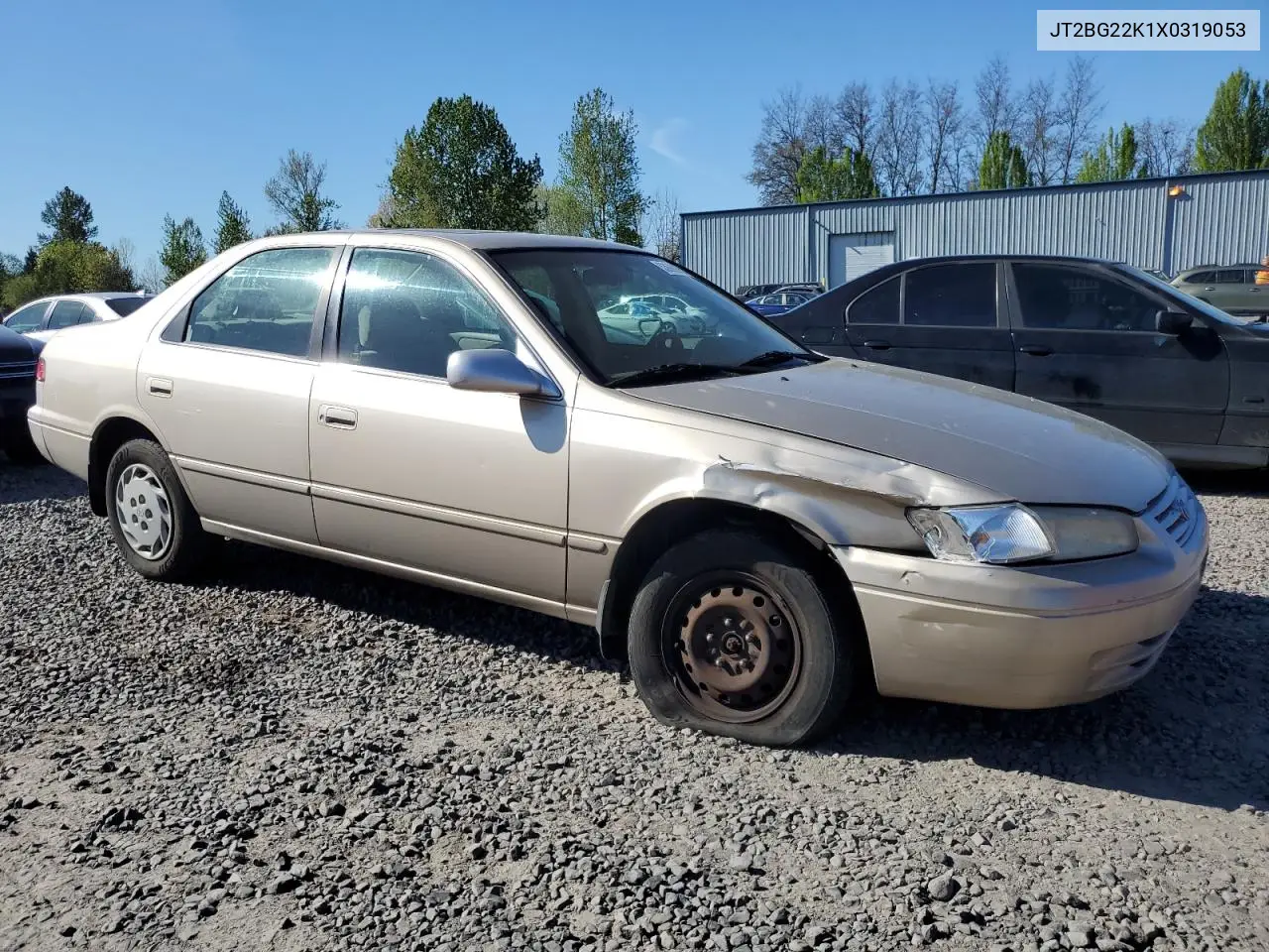 1999 Toyota Camry Le VIN: JT2BG22K1X0319053 Lot: 53669275