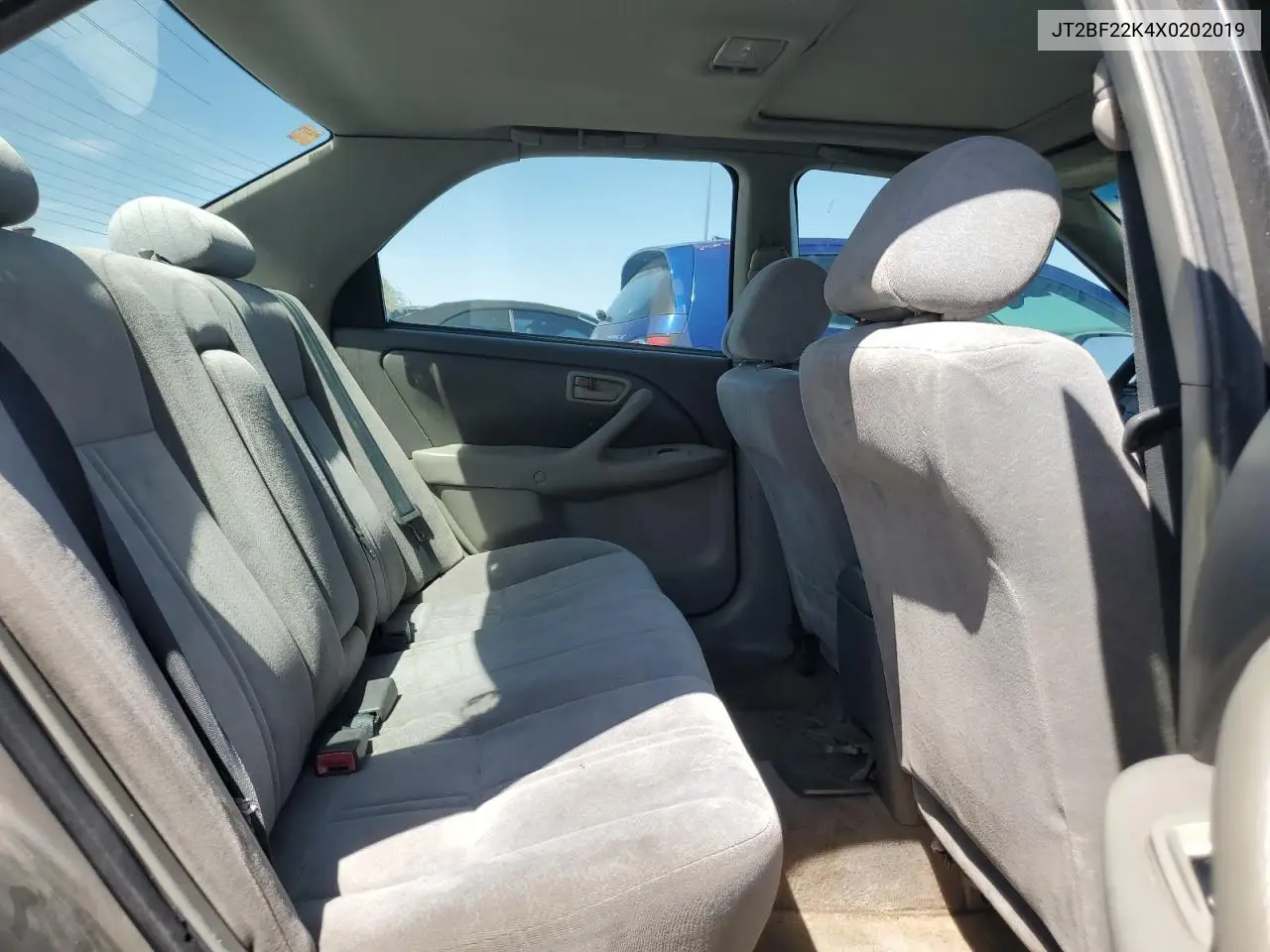 1999 Toyota Camry Le VIN: JT2BF22K4X0202019 Lot: 56104335