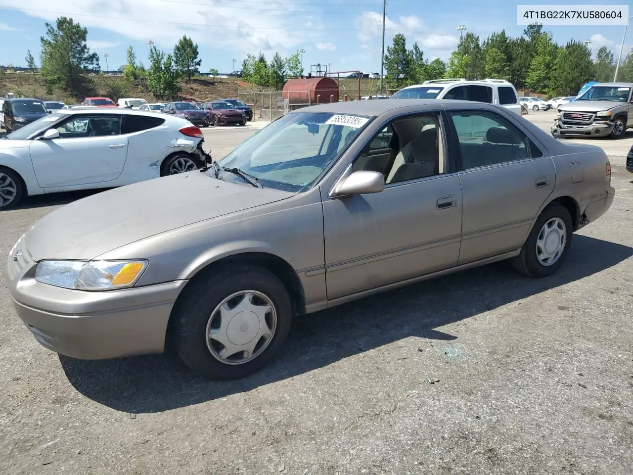 1999 Toyota Camry Ce VIN: 4T1BG22K7XU580604 Lot: 56853285