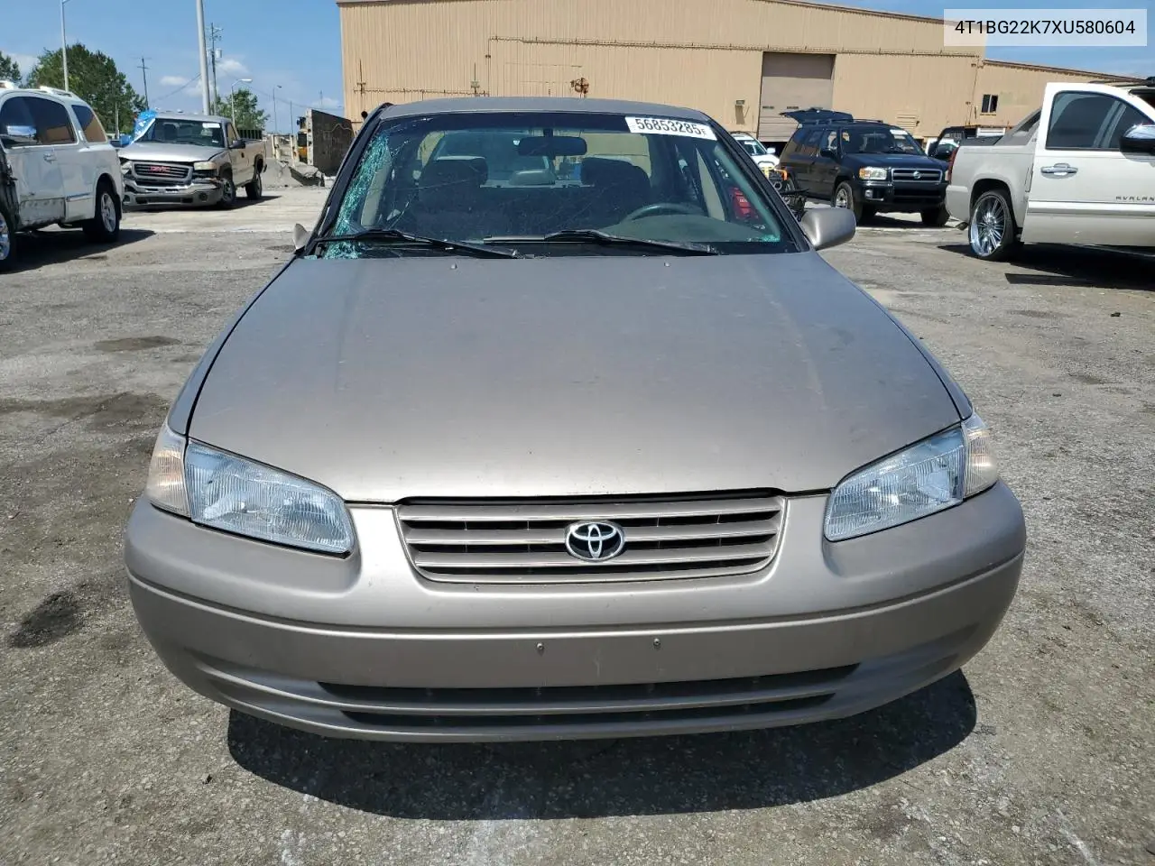 1999 Toyota Camry Ce VIN: 4T1BG22K7XU580604 Lot: 56853285