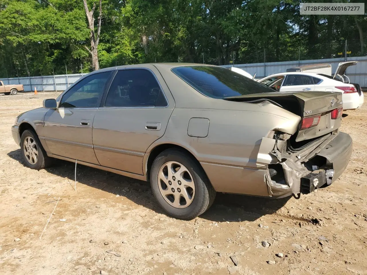 1999 Toyota Camry Le VIN: JT2BF28K4X0167277 Lot: 56972485