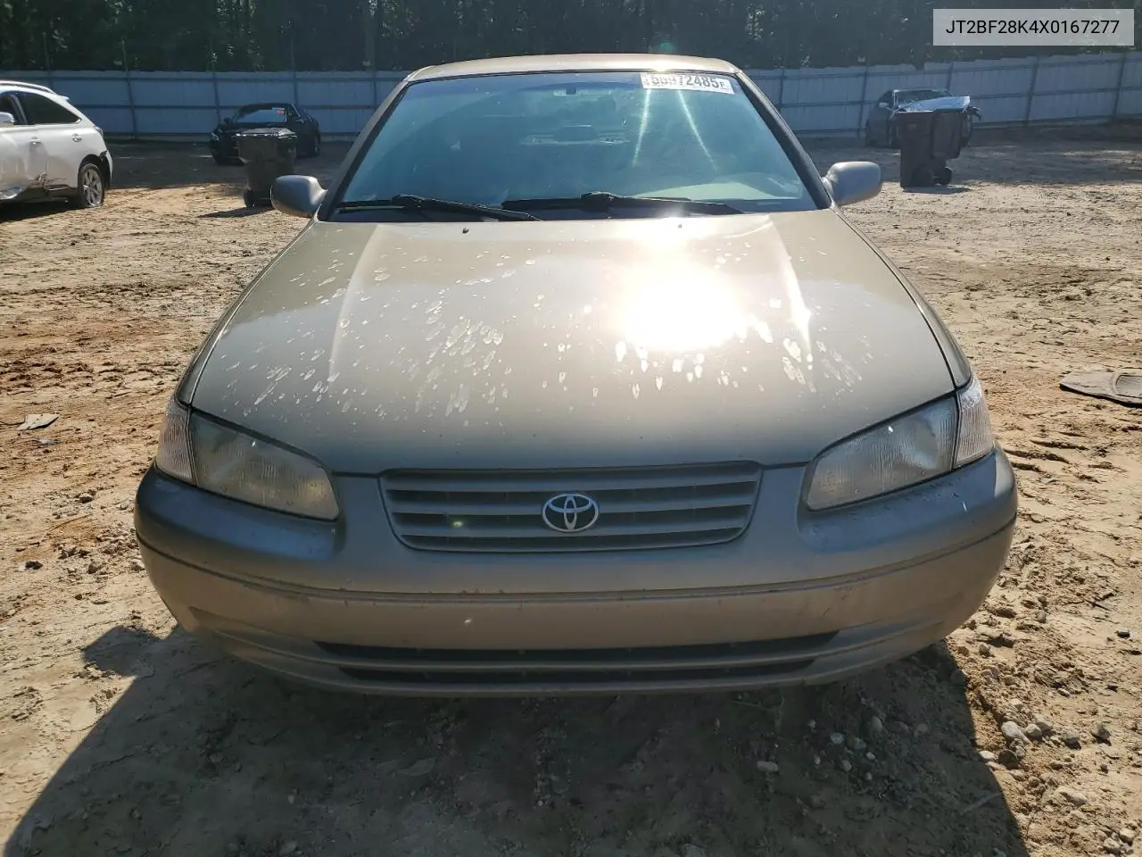 1999 Toyota Camry Le VIN: JT2BF28K4X0167277 Lot: 56972485