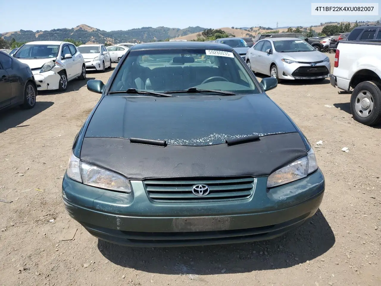 1999 Toyota Camry Le VIN: 4T1BF22K4XU082007 Lot: 59280035