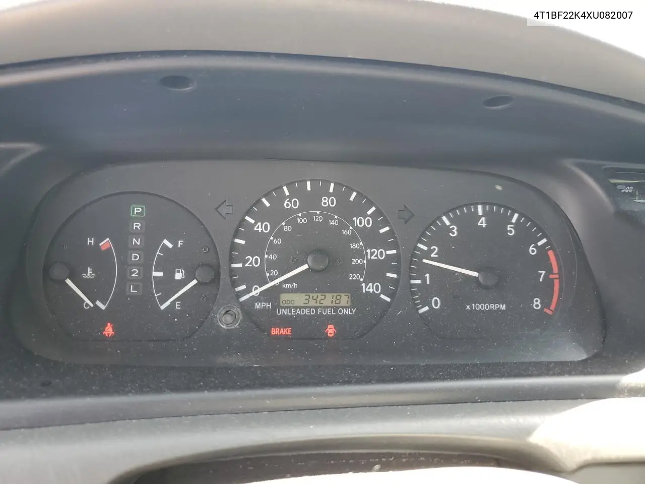 1999 Toyota Camry Le VIN: 4T1BF22K4XU082007 Lot: 59280035