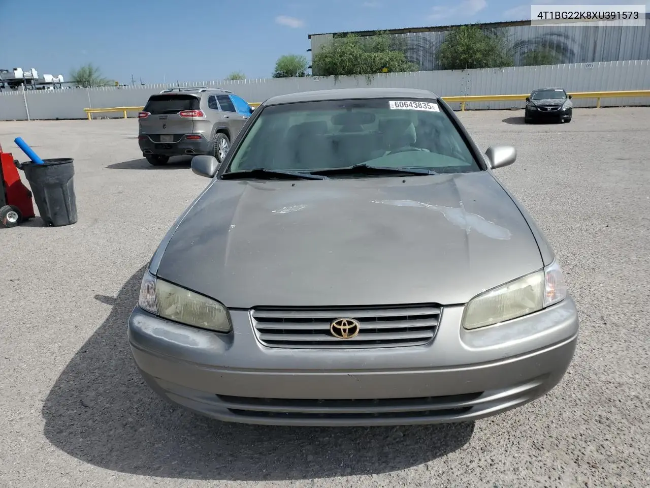 1999 Toyota Camry Ce VIN: 4T1BG22K8XU391573 Lot: 60643835