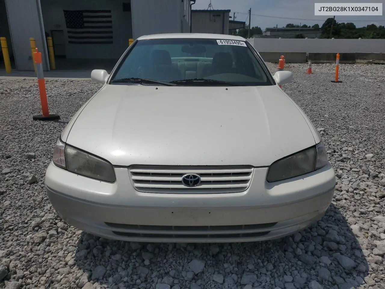 1999 Toyota Camry Le VIN: JT2BG28K1X0347104 Lot: 61953495