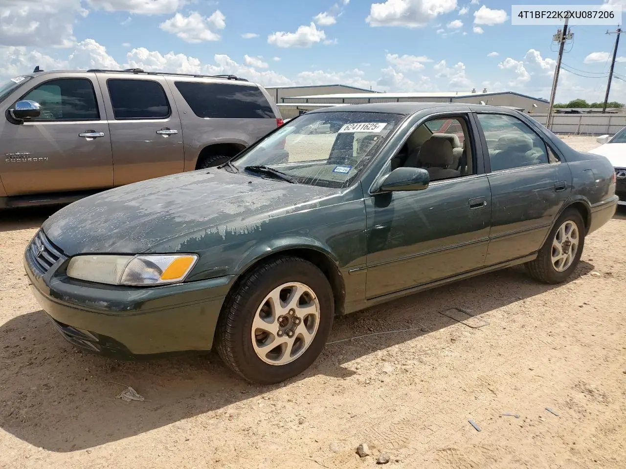1999 Toyota Camry Le VIN: 4T1BF22K2XU087206 Lot: 62411625