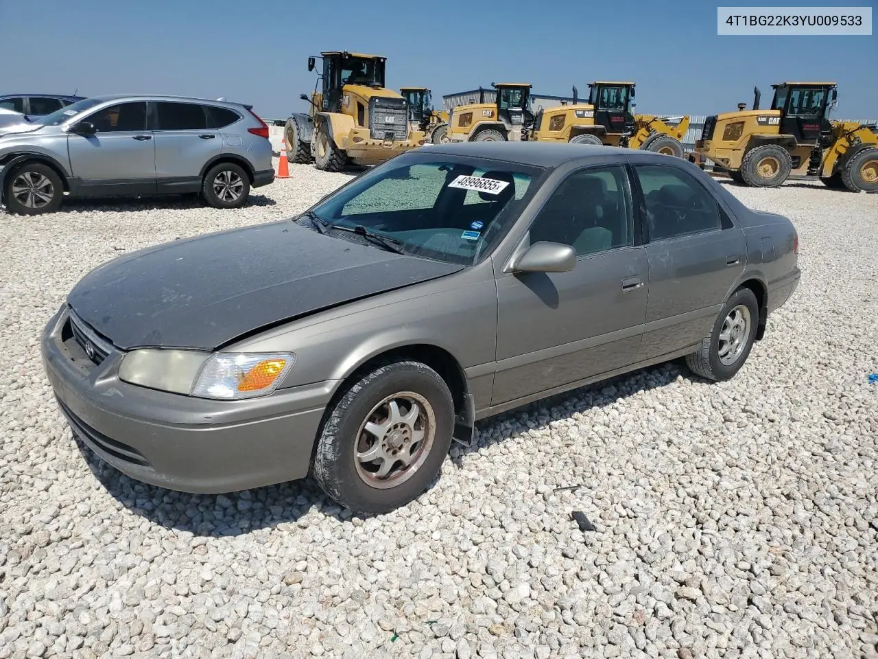 2000 Toyota Camry Ce VIN: 4T1BG22K3YU009533 Lot: 48996855