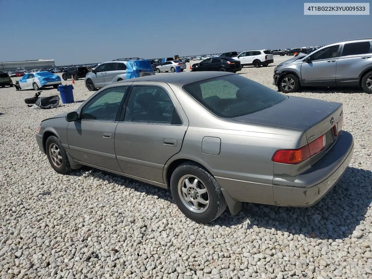 2000 Toyota Camry Ce VIN: 4T1BG22K3YU009533 Lot: 48996855
