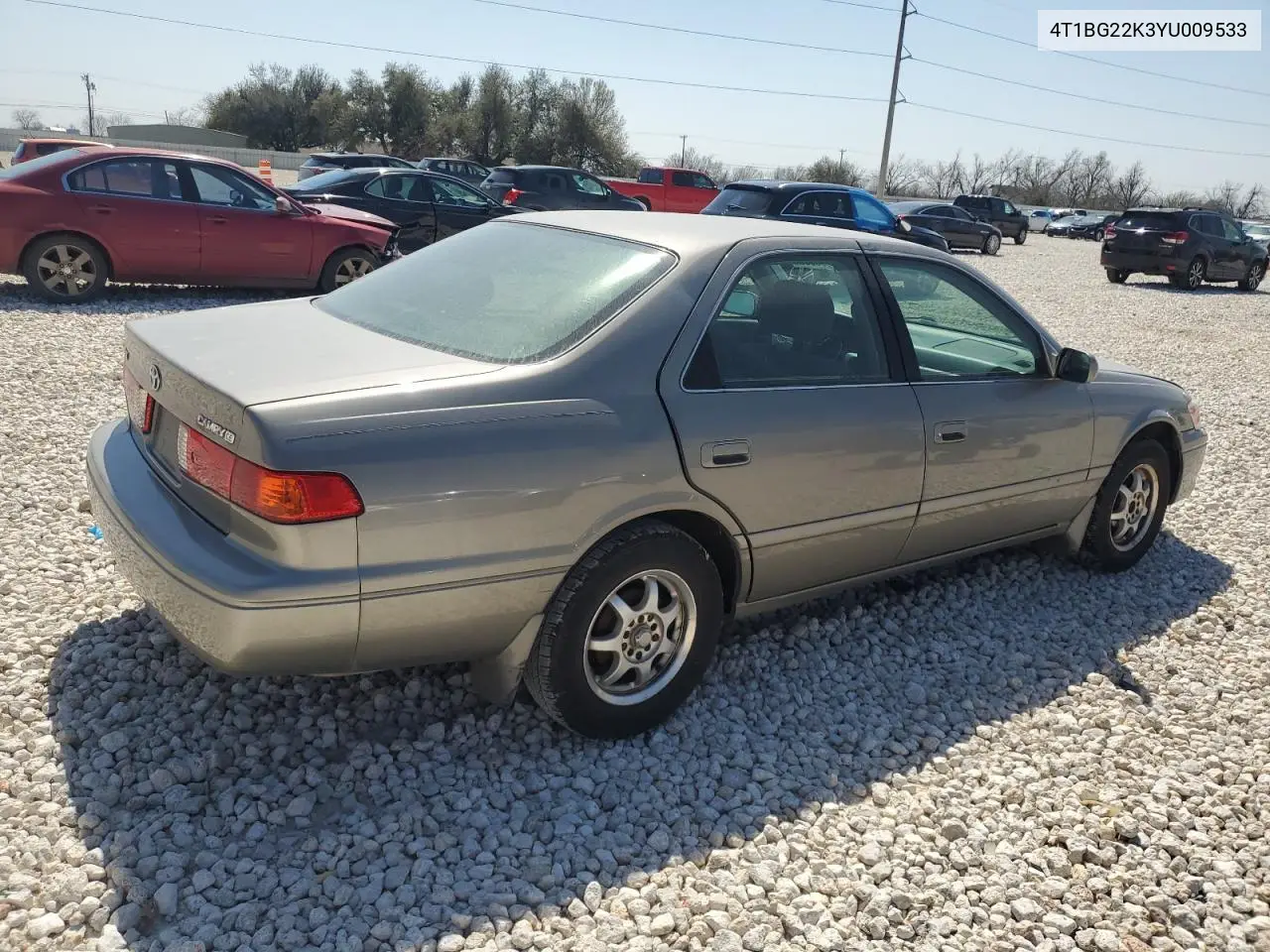 2000 Toyota Camry Ce VIN: 4T1BG22K3YU009533 Lot: 48996855