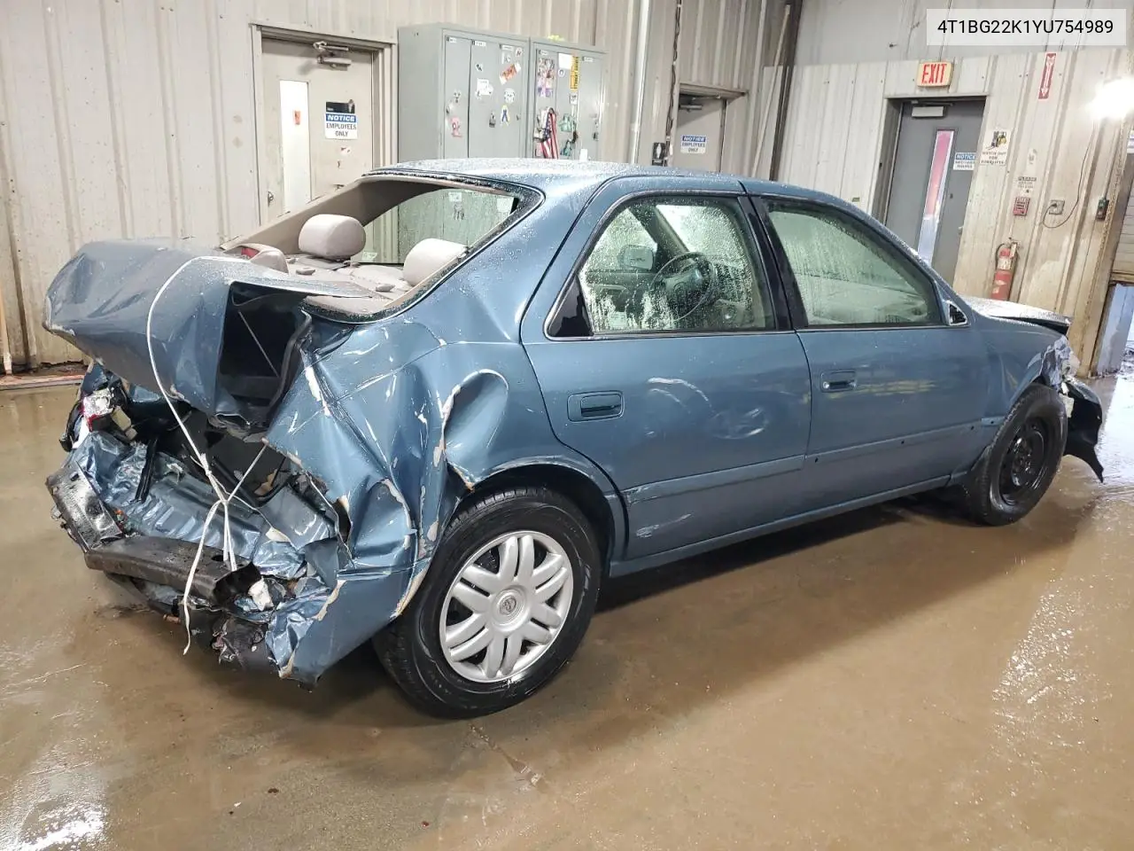 2000 Toyota Camry Ce VIN: 4T1BG22K1YU754989 Lot: 51624655
