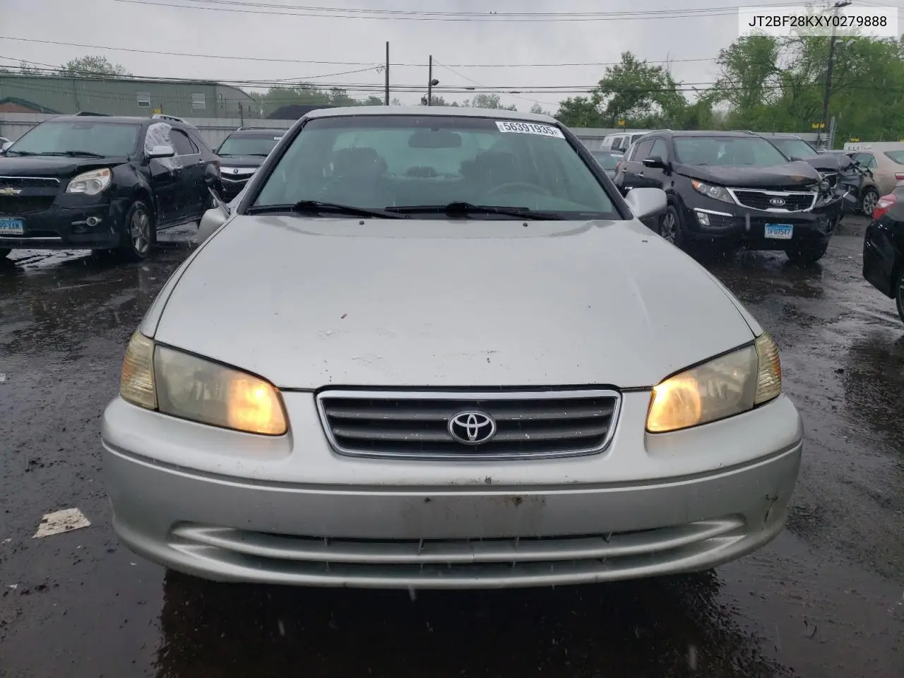 2000 Toyota Camry Le VIN: JT2BF28KXY0279888 Lot: 56391935