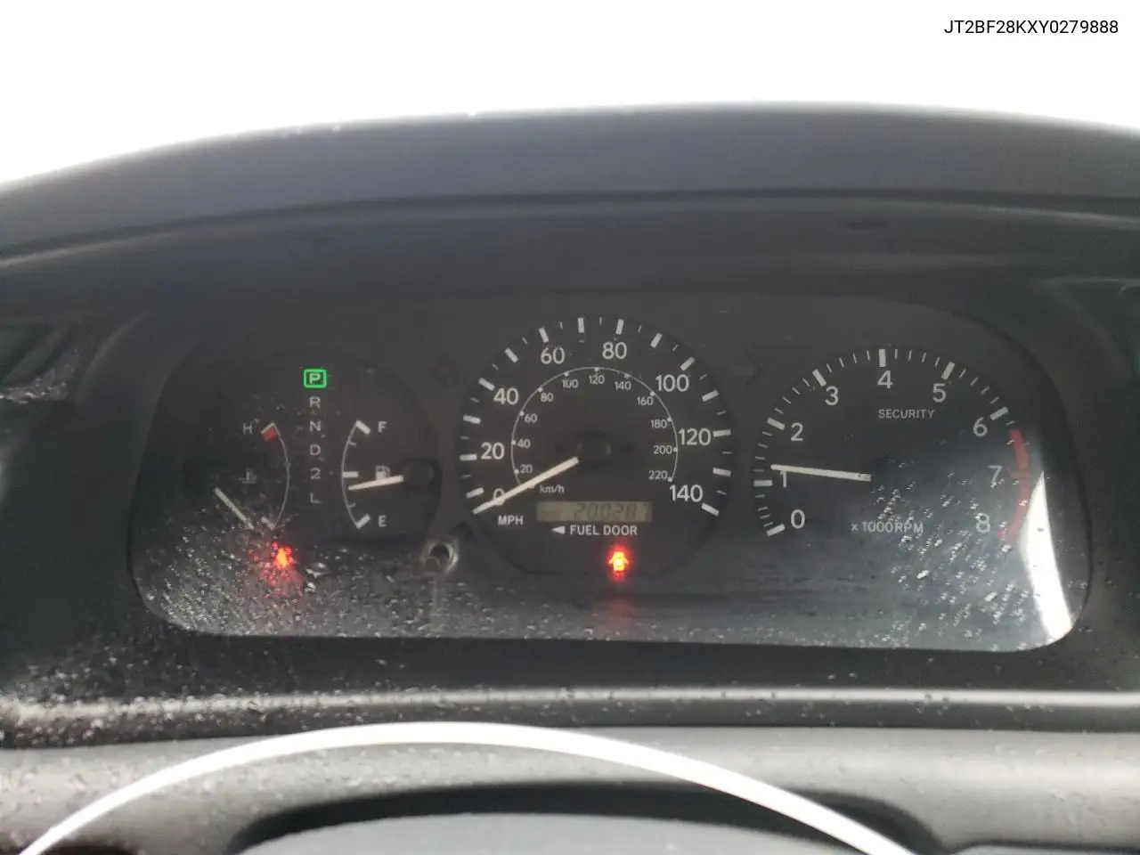2000 Toyota Camry Le VIN: JT2BF28KXY0279888 Lot: 56391935