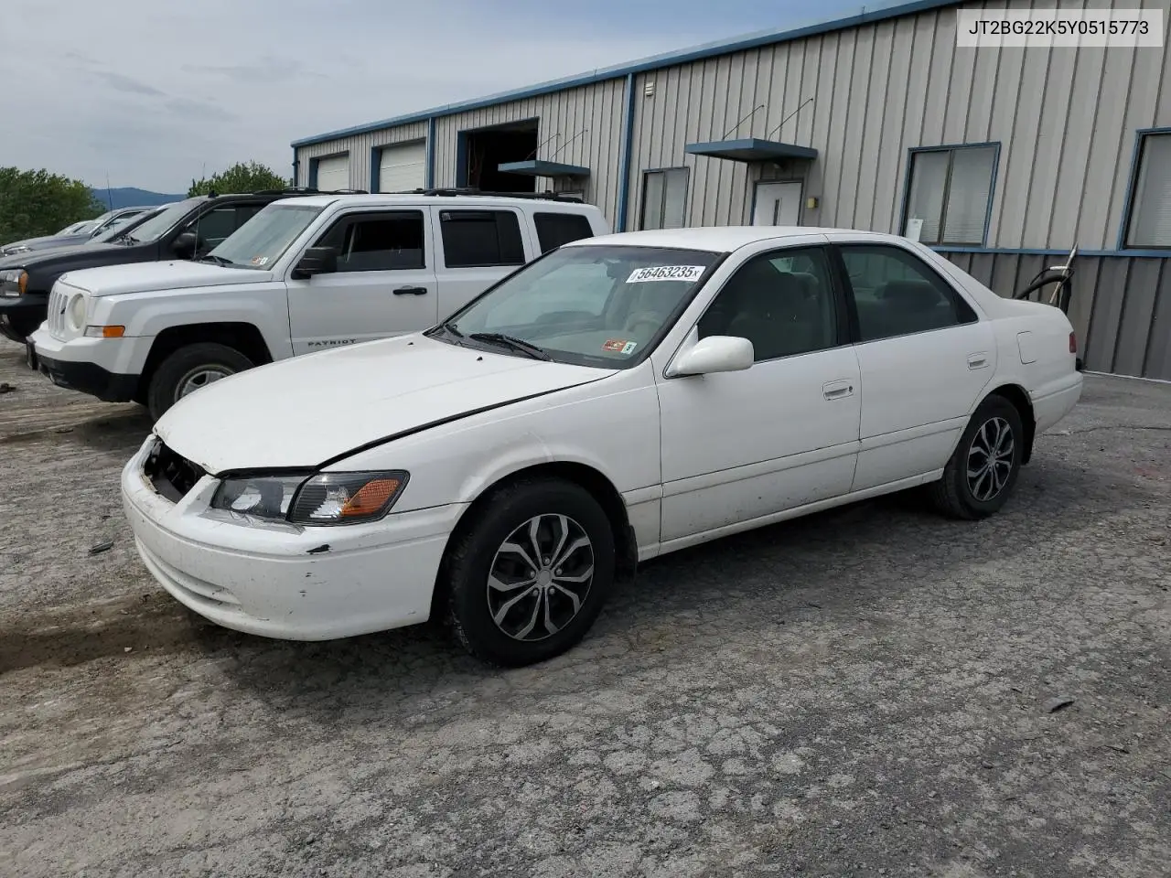 2000 Toyota Camry Ce VIN: JT2BG22K5Y0515773 Lot: 56463235