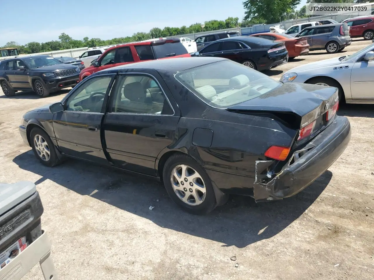 2000 Toyota Camry Ce VIN: JT2BG22K2Y0417039 Lot: 56593115
