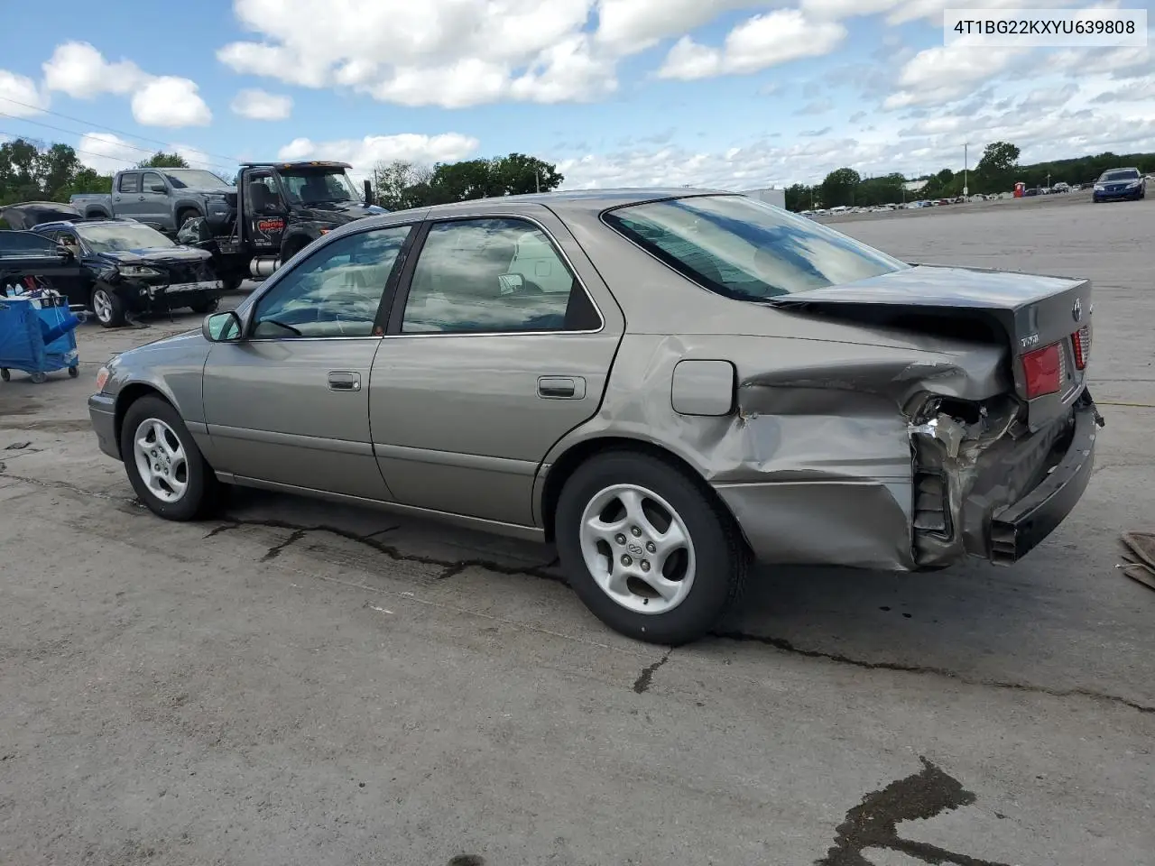 2000 Toyota Camry Ce VIN: 4T1BG22KXYU639808 Lot: 56606985