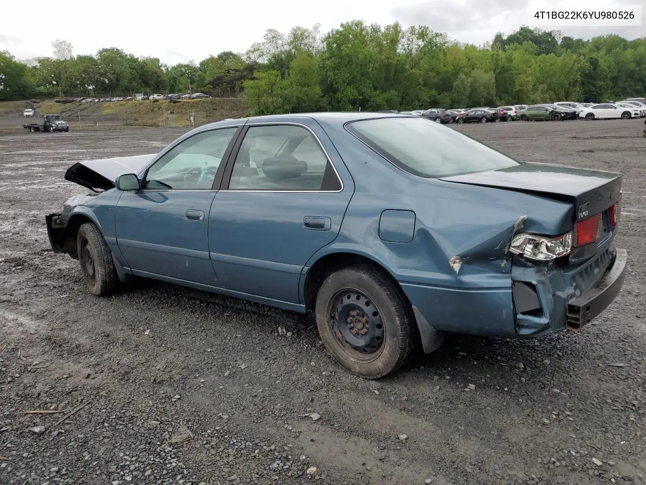 2000 Toyota Camry Ce VIN: 4T1BG22K6YU980526 Lot: 56780115