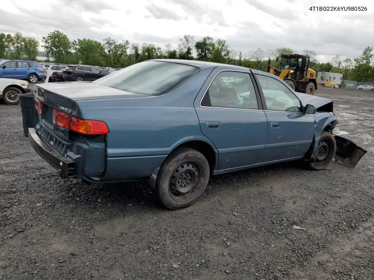 2000 Toyota Camry Ce VIN: 4T1BG22K6YU980526 Lot: 56780115