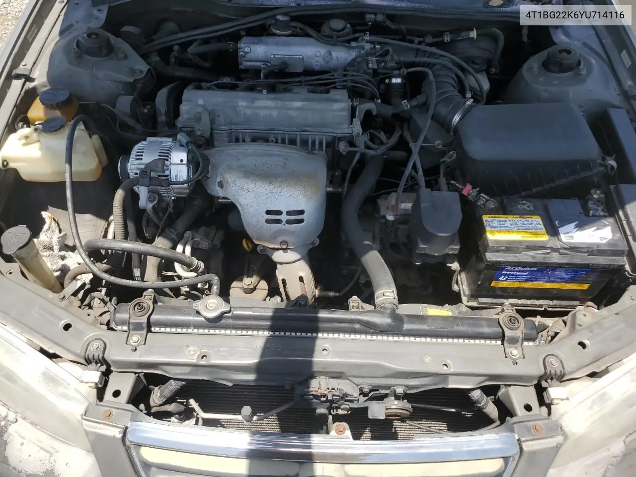 2000 Toyota Camry Ce VIN: 4T1BG22K6YU714116 Lot: 57299045