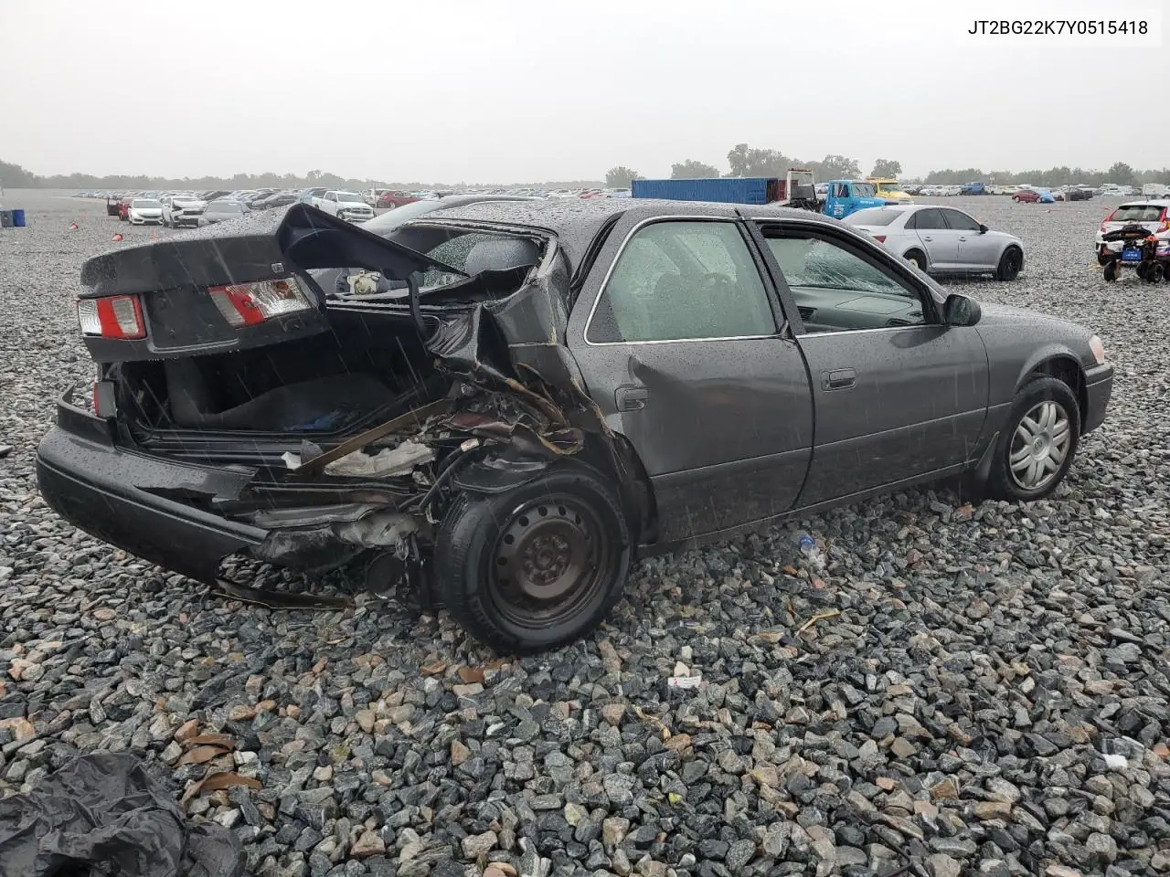 2000 Toyota Camry Ce VIN: JT2BG22K7Y0515418 Lot: 59726275