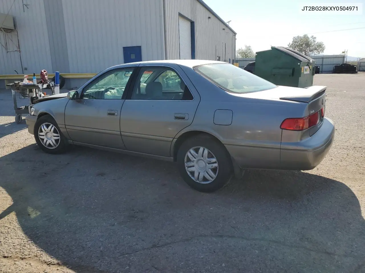 2000 Toyota Camry Le VIN: JT2BG28KXY0504971 Lot: 60898055