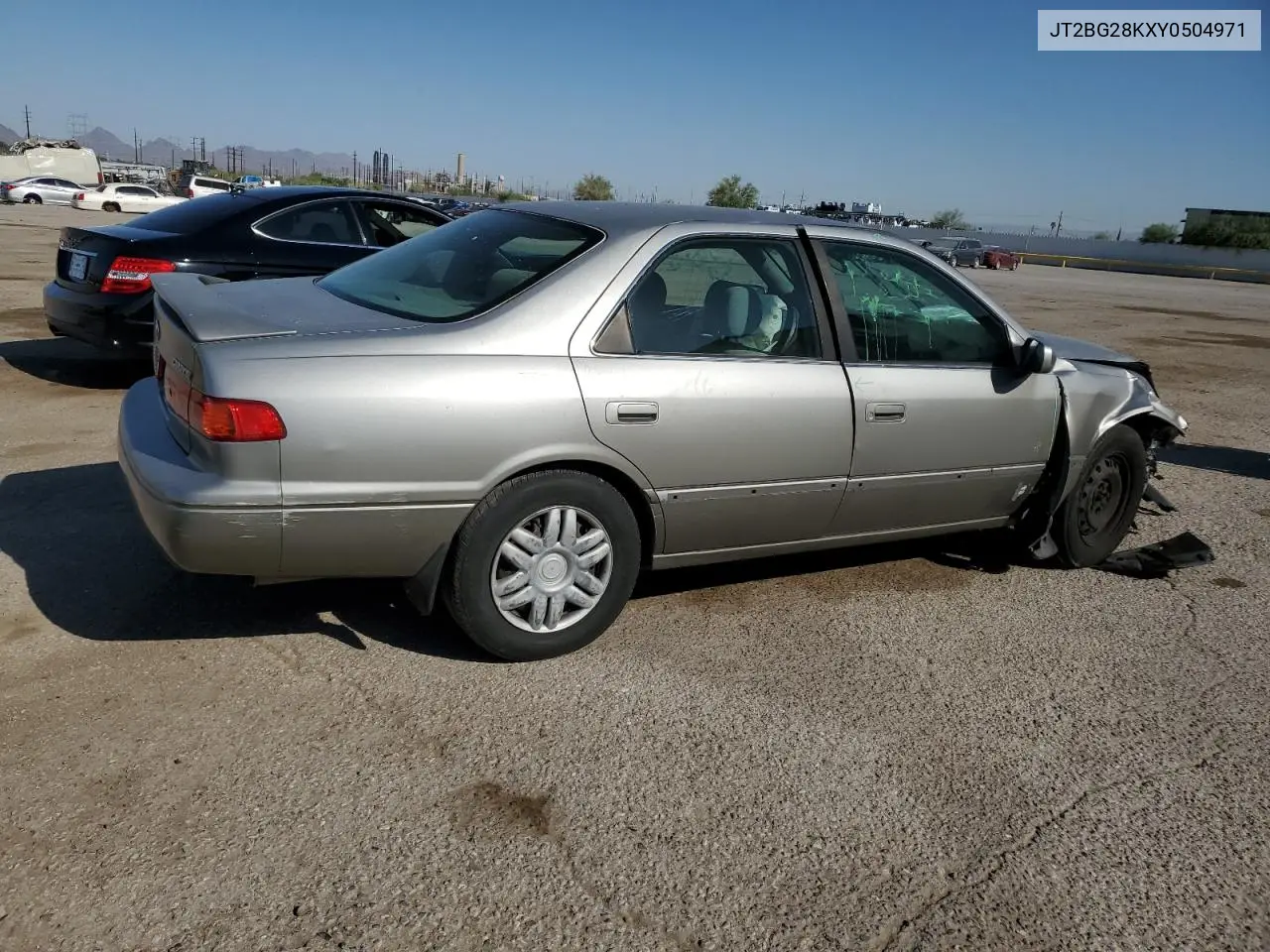 2000 Toyota Camry Le VIN: JT2BG28KXY0504971 Lot: 60898055