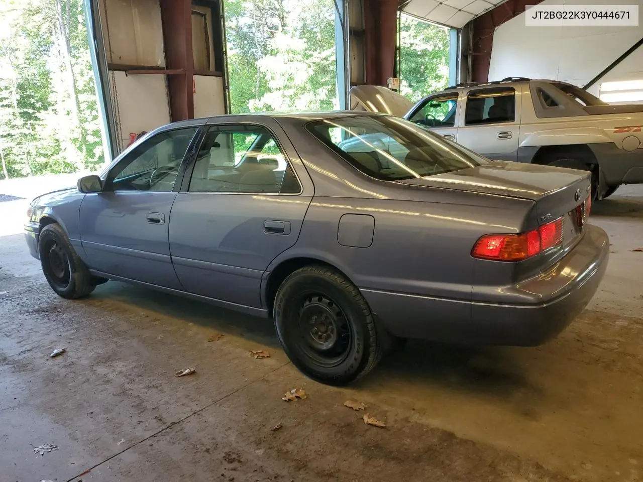 2000 Toyota Camry Ce VIN: JT2BG22K3Y0444671 Lot: 61776585