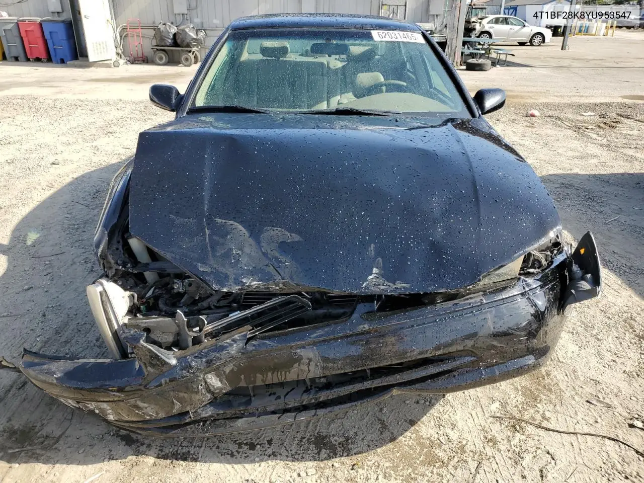 2000 Toyota Camry Le VIN: 4T1BF28K8YU953547 Lot: 62031465